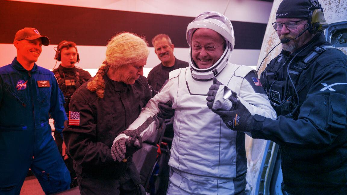 Az első orvosi vészhelyzet miatti űrevakuálás sikerrel ért véget