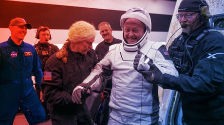 Az első orvosi vészhelyzet miatti űrevakuálás sikerrel ért véget