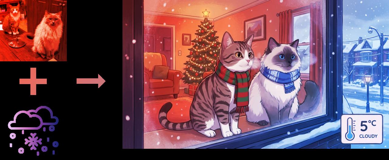 Az év legcukibb cicás időjós kütyü: MI és e‑papír