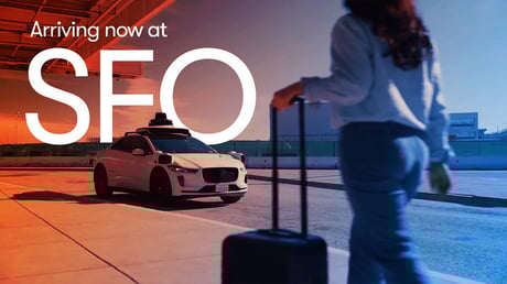 Az önvezető taxik már a San Franciscó-i reptéren várnak