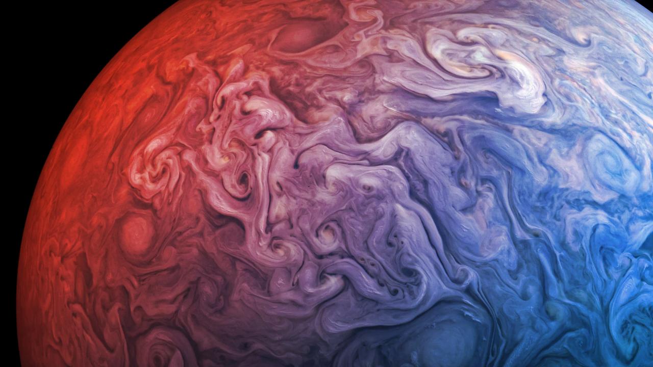 Az óriásbolygó felhői sötét titkokat rejtenek