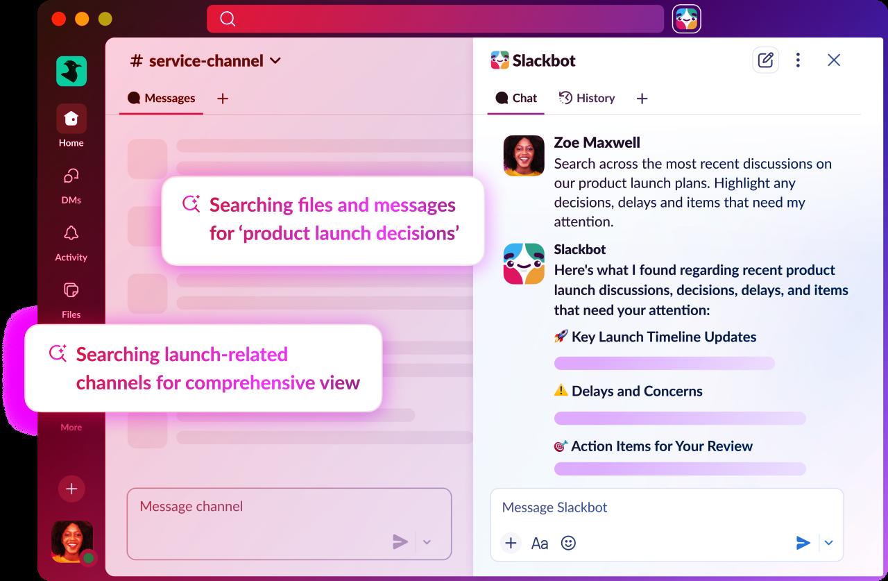 Az új Slackbot: MI-szuperügynök a munkahelyeden