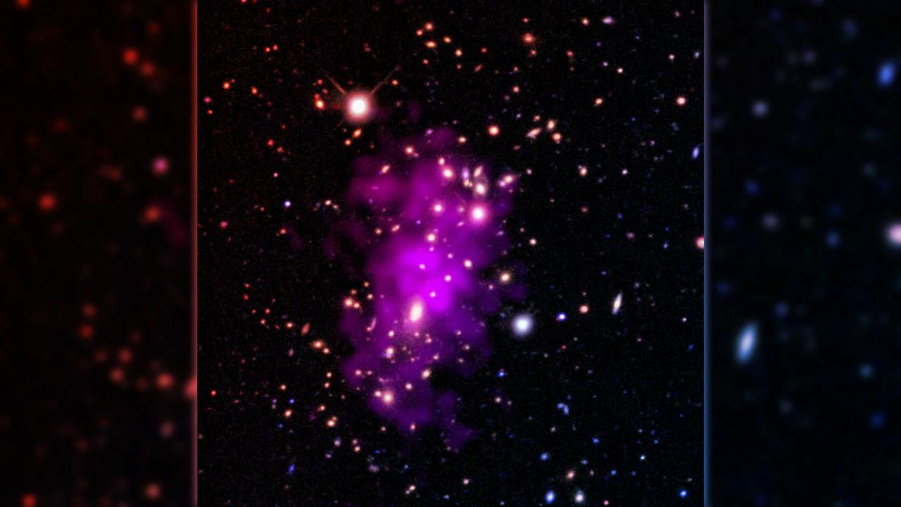 Az űr pezsgője: elképesztő galaxisütközésre bukkantak