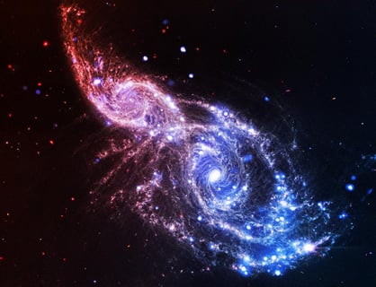 Az ütköző spirálgalaxisok még soha nem voltak ilyen lélegzetelállítóak