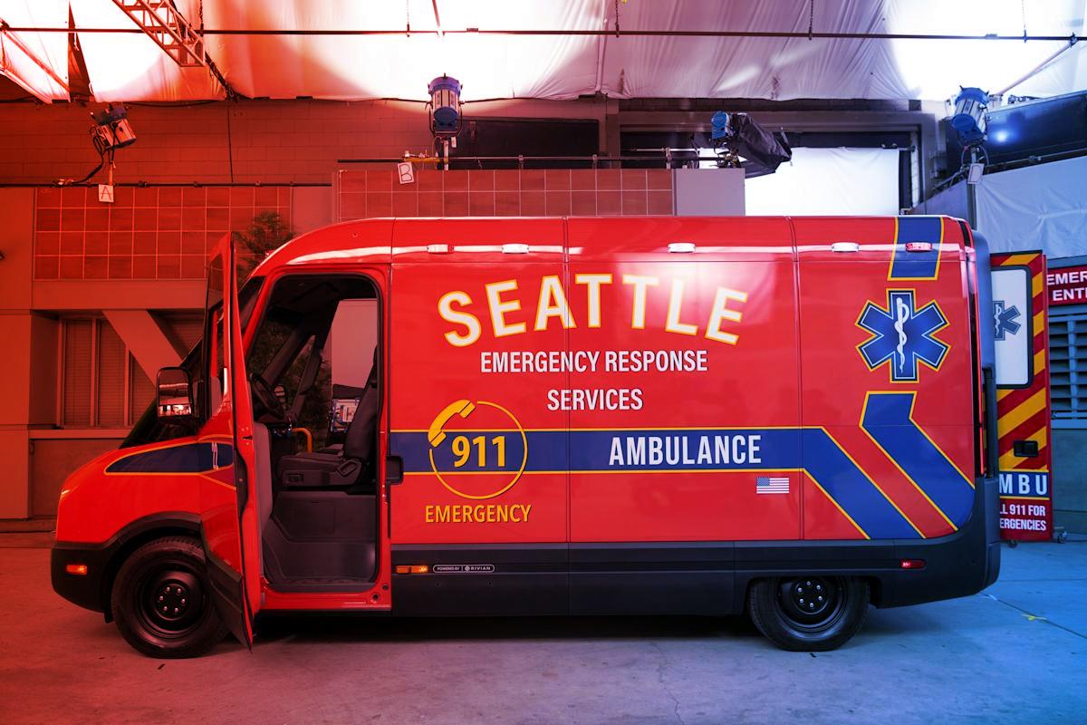 Már a Grace klinikában is felbukkant az elektromos mentőautó