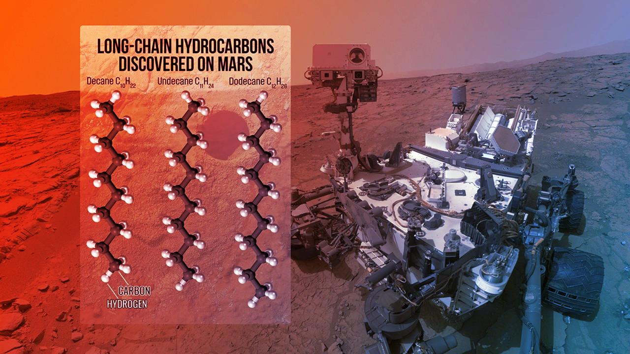 Az élet nyomai a Marson? Óriási szerves láncokra bukkantak