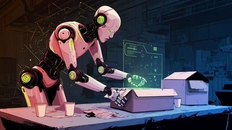 Az Nvidia új víziója: robotok, amelyek a mozdulatainkat lesik