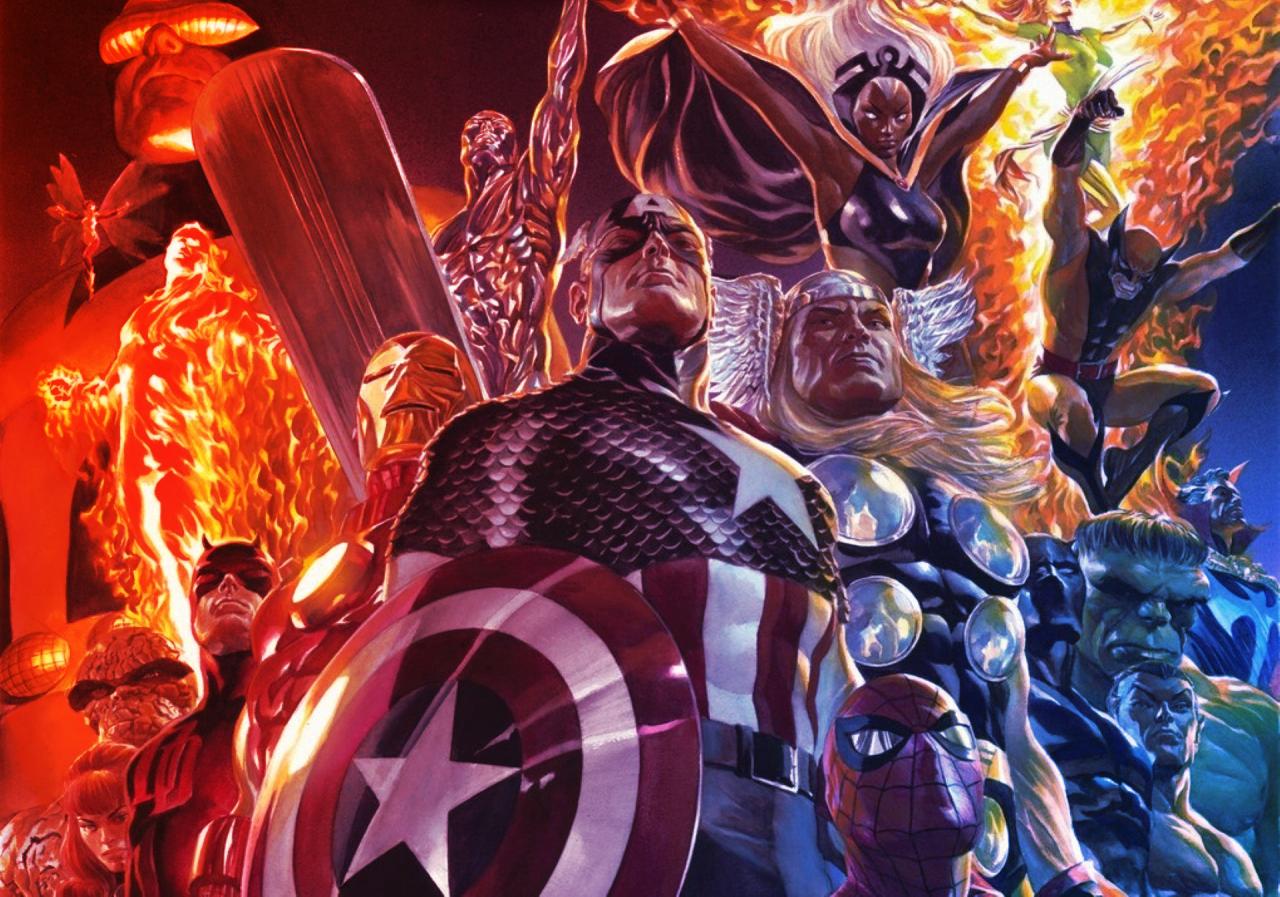 Az új Marvel-univerzum: Alex Ross kétszáz hőse színre lép