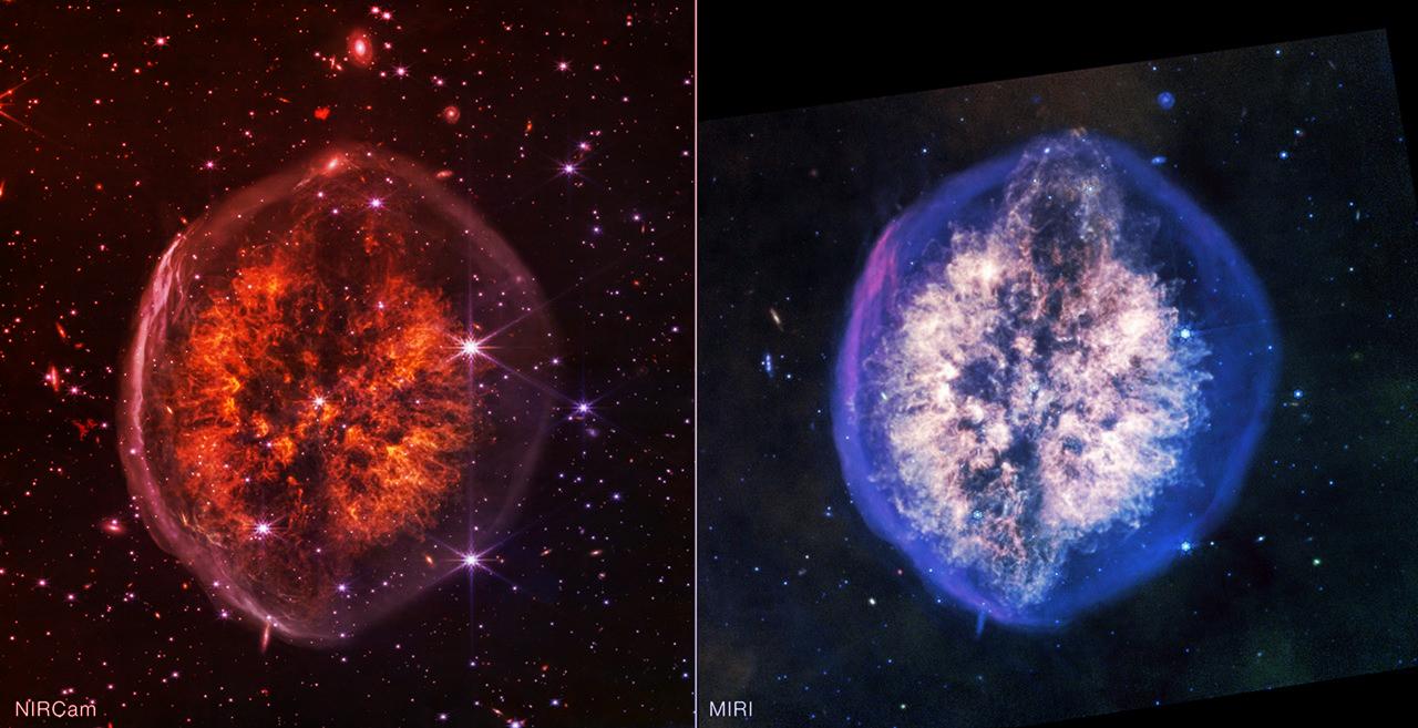 Az űrben lebeg egy agy? Nézd meg, mit fotózott a JWST!