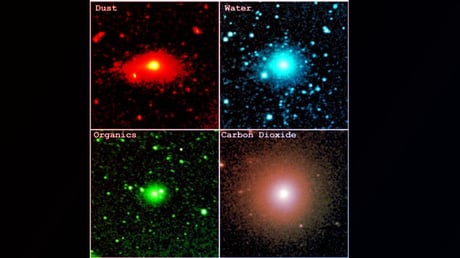 Egy üstökösről szabadultak el az élet építőkövei