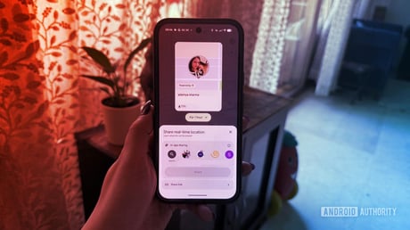 Itt a várva várt élő helymegosztás a Google Messages-ben