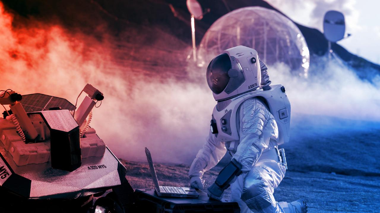 A Hold új otthonát veszélyek árán építik az űrhajósok