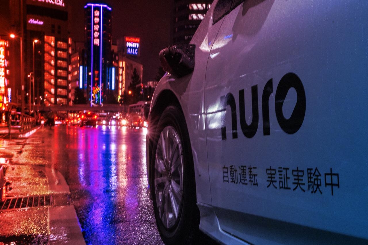 A jövő Tokióban startol: a Nuro önvezető autókat tesztel