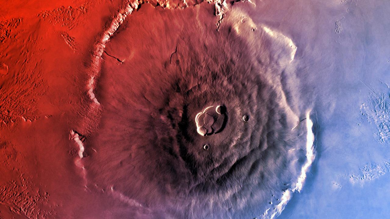 A Mars ősi vulkánja felborítja a bolygó forgását