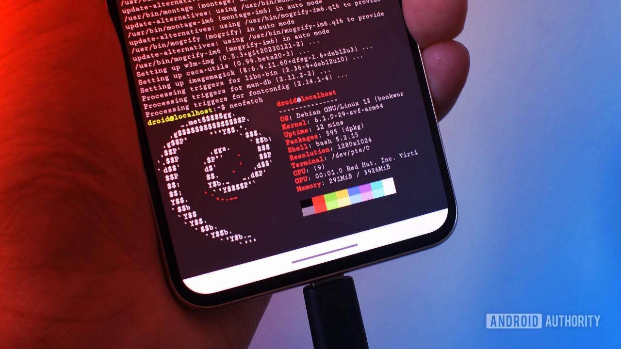 Az Android új Terminálja végre halad a korral