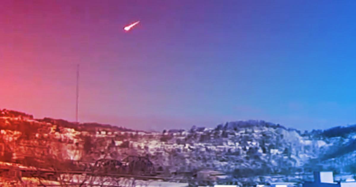 Az égből csapott le egy meteorit, megrendítve a régiót