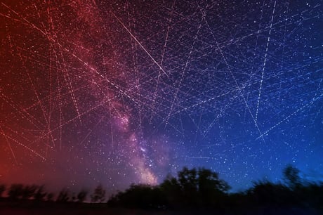 Az égbolt végnapjai: egymillió műhold árnyékában