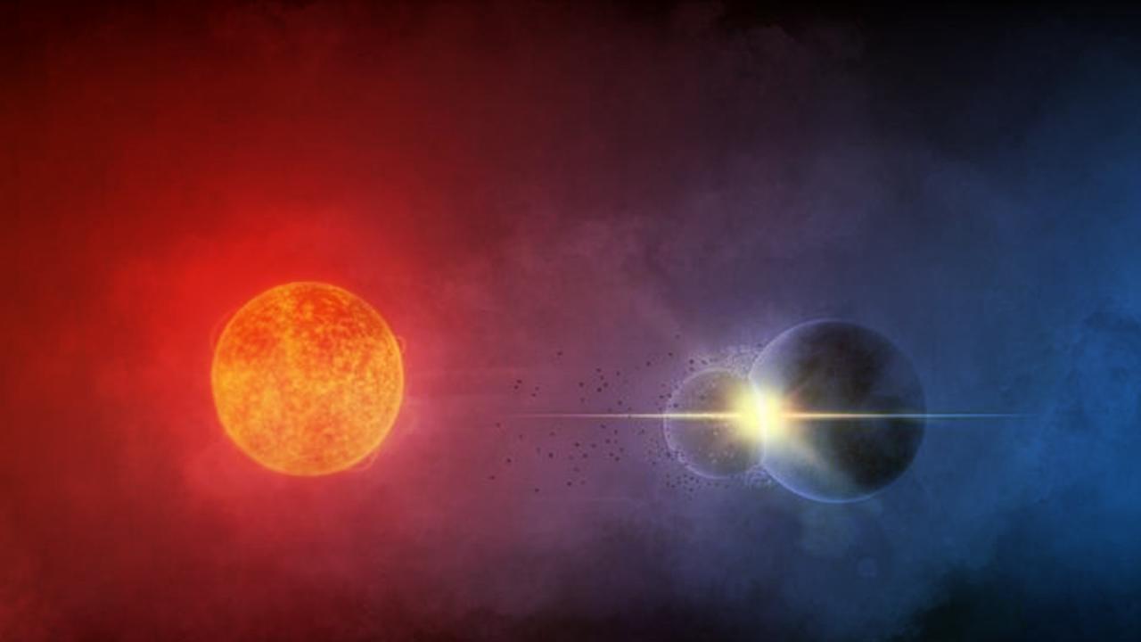 Az égi dráma: két bolygó összeütközött egy távoli csillagnál