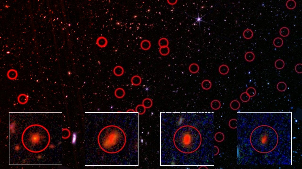 Az első csillagok nyomai: mit üzennek a piros pöttyök?