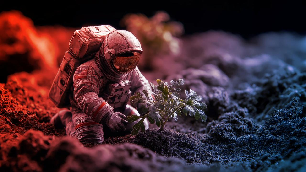 Az első holdi csicseriborsóval indul az űrkertészet kora?