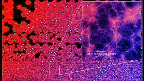Az új 3D térkép feltárja a kozmosz ragyogó fényóceánját