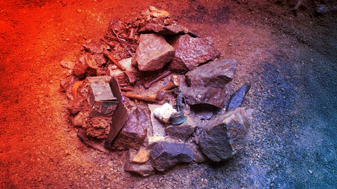 A frankfurti mélyben rejtőző római szentély sötét titkai