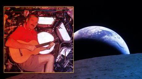 A Holdra gitár kell: Chris Hadfield az Artemis II-ről és űrzenéről