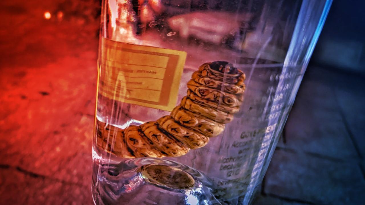 A mezcalos üveg alján lapuló „féreg” valódi titka