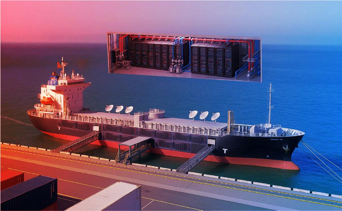 A MOL és a Hitachi építheti Japán első lebegő adatközpontját