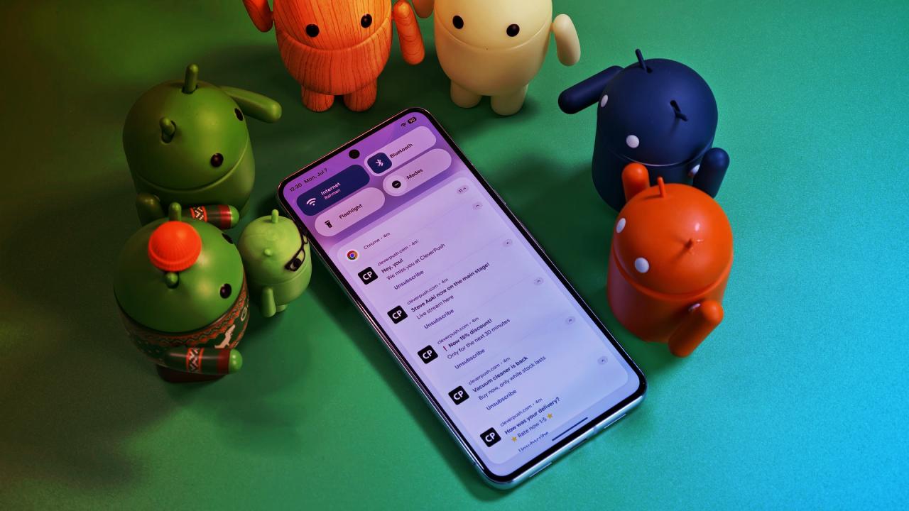 Az Android lehagyja az iOS-t az értesítések kezelésében