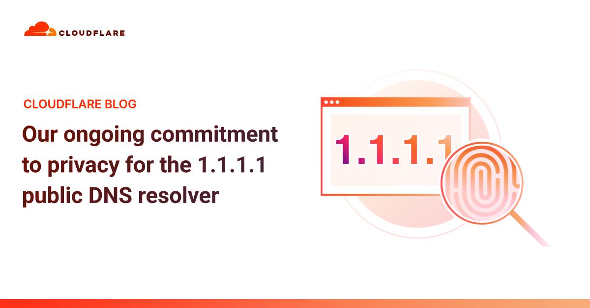 Az átlátható DNS, ami nem kémkedik: 1.1.1.1