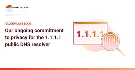 Az átlátható DNS, ami nem kémkedik: 1.1.1.1
