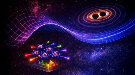 Az atomok fényjele leleplezheti a gravitációs hullámokat