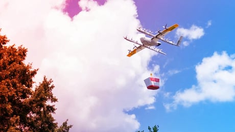 Az égből érkezik a burritó: drónnal szállít a DoorDash Atlantában