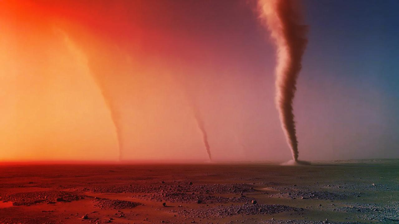 Az elektromos Mars: a porviharok átírják a bolygó kémiáját