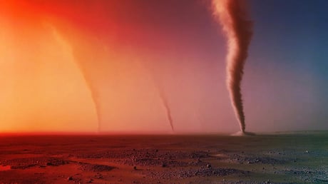 Az elektromos Mars: a porviharok átírják a bolygó kémiáját