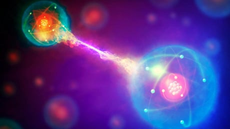 Az első összefonódott, mozgó atomok: az univerzum új csodája