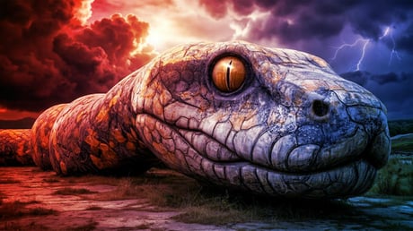 Az indiai szörnykígyó, amely nagyobbra nőhet, mint a Titanoboa