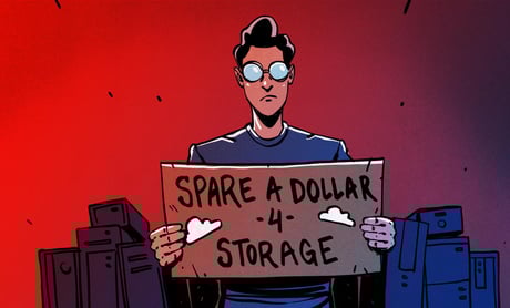 Az olcsó tárhelynek befellegzett: hová mentse most az adatait?