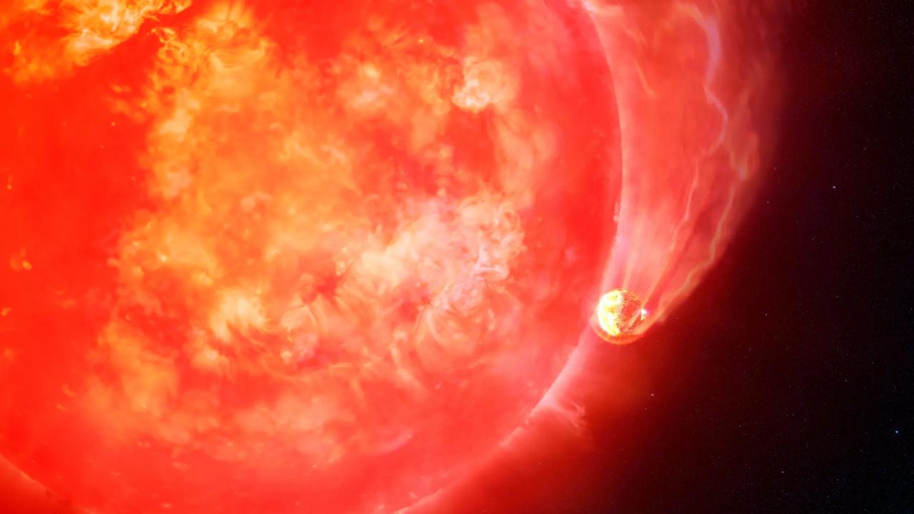 Az öregedő csillagok felfalják az óriásbolygókat