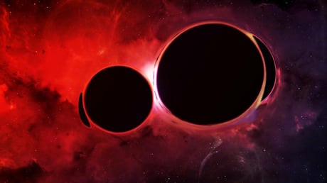 Az összeütköző fekete lyukak gravitációs hullámai elérhetik a Földet