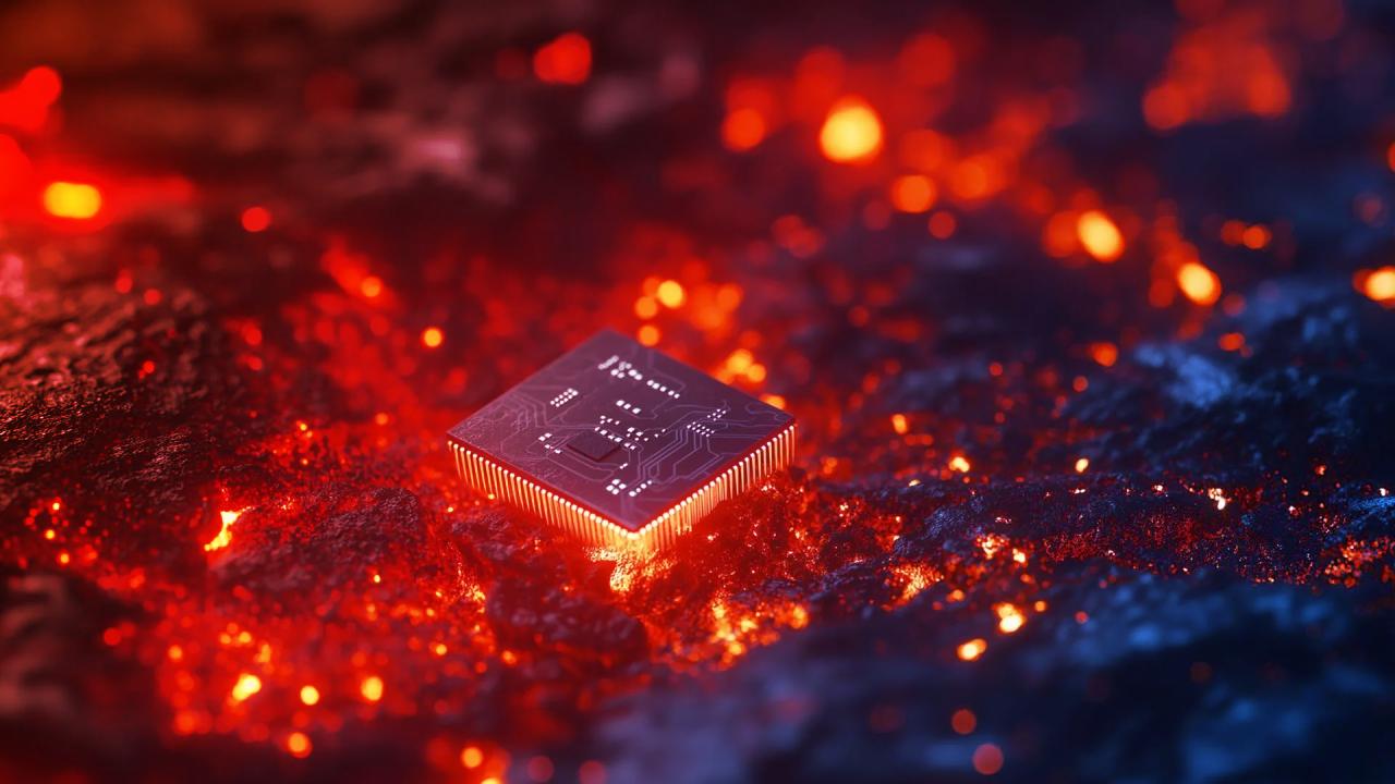 Az új chip 700 °C-on is működik – jön az MI-forradalom?