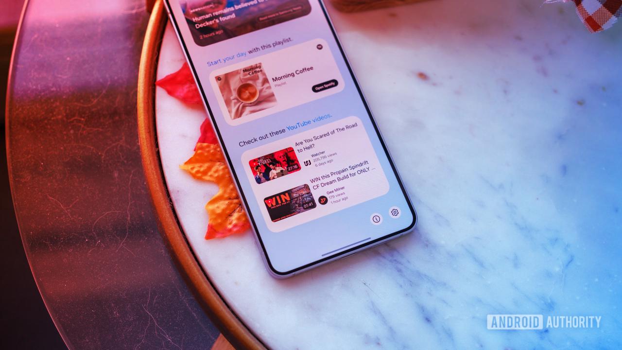 Az új One UI 9 hoz heti időjárás-előrejelzést?