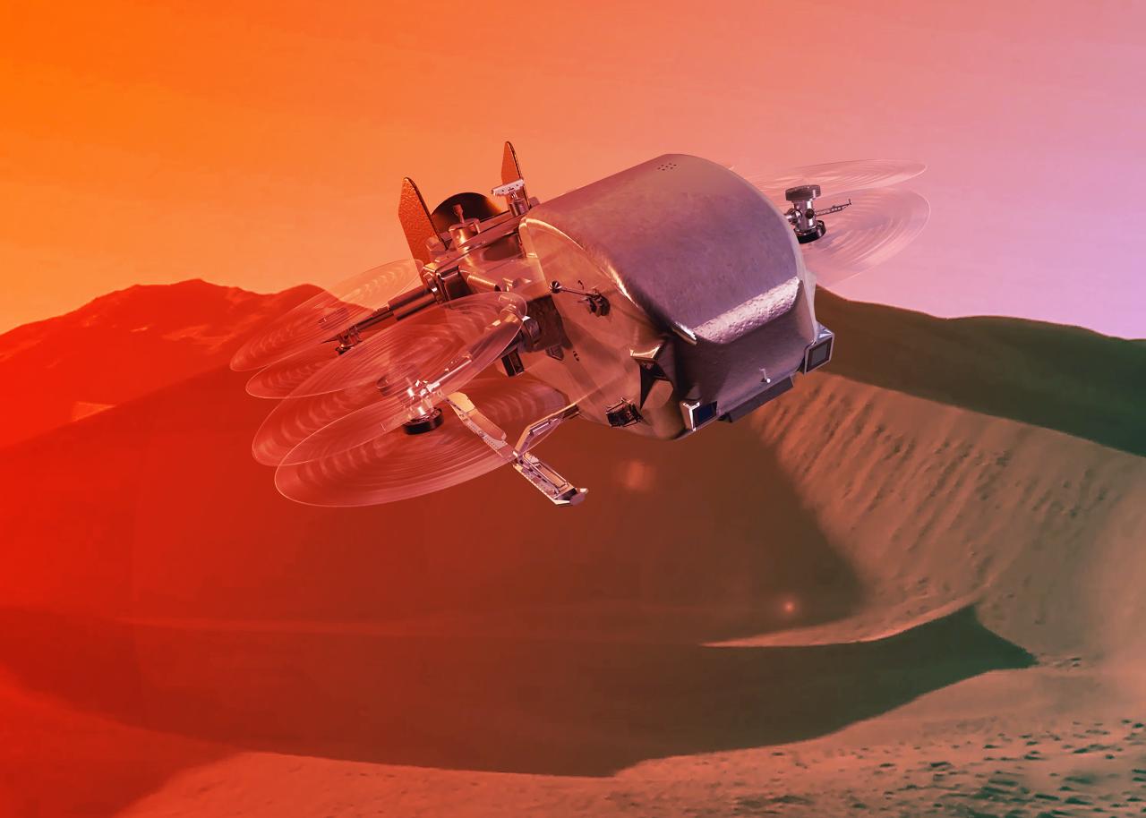 Az űrkutatás új sztárja: a Dragonfly feltárja a Titán titkait