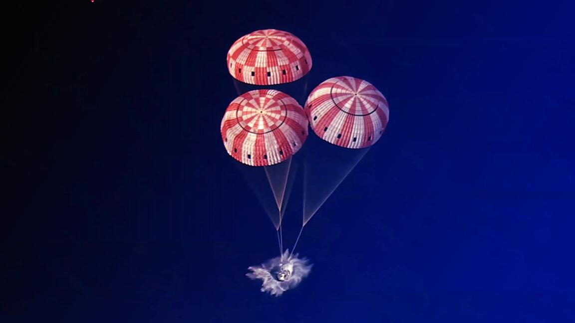 Visszatértünk a Holdra: a négy űrhajós már itthon