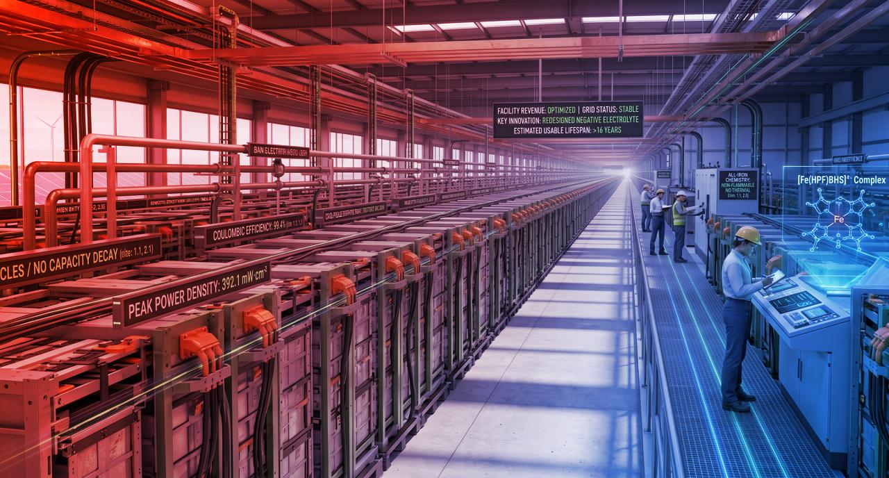 A filléres vasalapú akkumulátorok átírhatják az energiatárolás szabályait