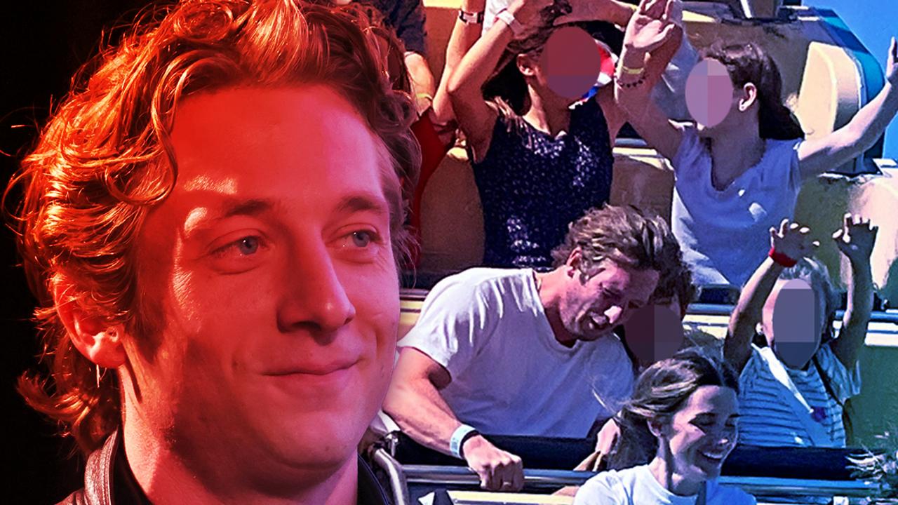 A hullámvasúton szárnyal Jeremy Allen White – a gyerekei is!