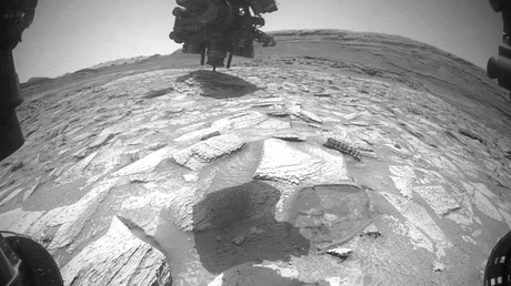 A NASA Curiosityja robotkarján ragadt marsi kővel egy hétig küzdött