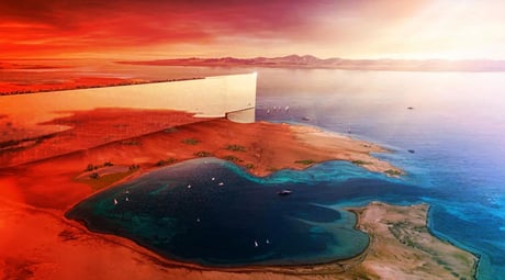 A szaúdi NEOM 2030 utánra halasztja a The Line építését