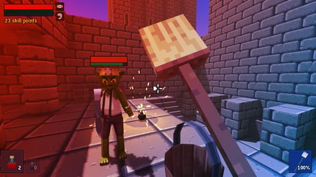 Az indie akció-RPG, ahol letaszítod és szöges falba vágod őket